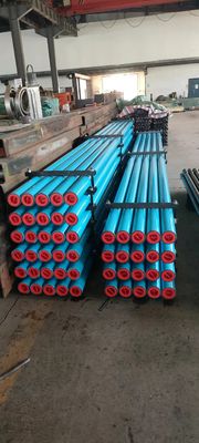 Sürtünme Kaynaklı Su Kuyusu Sondaj Borusu Mavi ve Siyah Renkli Dış Çap 3 1/2"